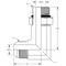World Wide Fittings Male JIC to Male O-Ring Boss Adjustable 90 Degree Elbow - Long F5515X12X12L - alternate 2